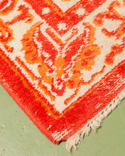 Load image into Gallery viewer, Orange 1960’s Asian Rug