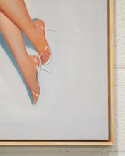 Load image into Gallery viewer, Pinup Oil Painting on The phone Gal