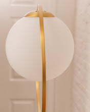 Load image into Gallery viewer, Gold Sphere Floor Lamp