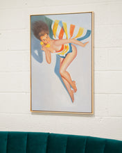 Load image into Gallery viewer, Pinup Oil Painting on The phone Gal