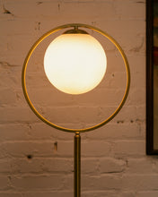 Load image into Gallery viewer, Gold Sphere Floor Lamp