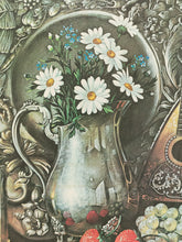 Load image into Gallery viewer, Vintage Still Life Fruits Flowers Print