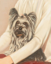 Load image into Gallery viewer, Audrey Hepburn with her Yorkie, Mr. Famous