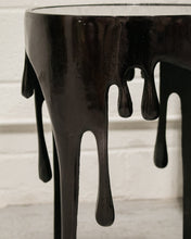Load image into Gallery viewer, Volcano Drip Side Table in Black
