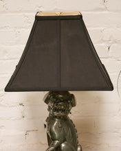 Load image into Gallery viewer, Cast Bronze Foo Dog Lamp by Sarreid