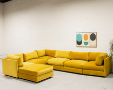Load image into Gallery viewer, Sebastian 7 Piece Sofa in Citron