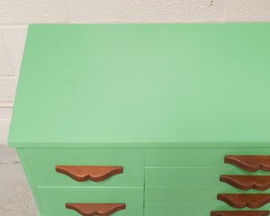 Aqua Turquoise Dresser