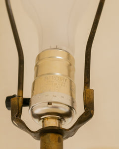 Post Modern Twisted Ceramic Lamp
