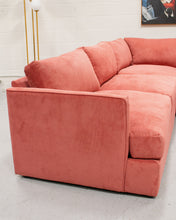 Load image into Gallery viewer, Michonne Sectional Sofa in Parallel Paprika