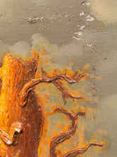 Load image into Gallery viewer, Tree Branch Oil Painting