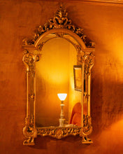 Load image into Gallery viewer, Gold Ornate Motif Mirror
