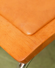 Load image into Gallery viewer, Brown Seat Cantilever Counter Stool