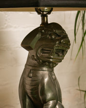 Load image into Gallery viewer, Cast Bronze Foo Dog Lamp by Sarreid