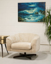 Load image into Gallery viewer, Moonlight Vintage Oil Painting Seascape