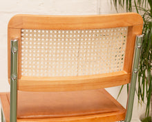 Load image into Gallery viewer, Brown Seat Cantilever Counter Stool