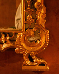 Gold Ornate Motif Mirror