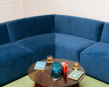 Load image into Gallery viewer, Bonnie 3 Piece Sectional Sofa in Royale Colbalt