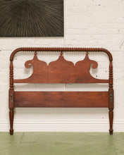 Load image into Gallery viewer, 1920’s Antique Bobbin Headboard