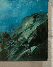 Load image into Gallery viewer, Moonlight Vintage Oil Painting Seascape