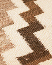 Load image into Gallery viewer, Brown Geometric Rug (as-is)
