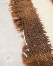 Load image into Gallery viewer, Brown Geometric Rug (as-is)