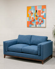 Load image into Gallery viewer, Lisette Loveseat in Solitude Blue