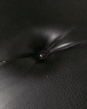Load image into Gallery viewer, Black Vintage Ottoman