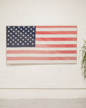 Load image into Gallery viewer, Vintage American Flag Framed