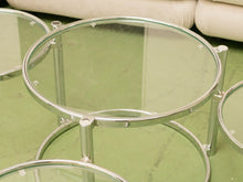 Load image into Gallery viewer, Multi Circle Chrome Table
