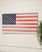 Load image into Gallery viewer, Vintage American Flag Framed