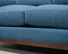 Load image into Gallery viewer, Lisette Loveseat in Solitude Blue
