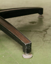 Load image into Gallery viewer, Black Vintage Ottoman