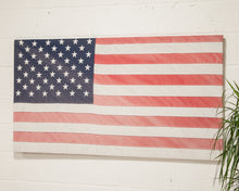 Load image into Gallery viewer, Vintage American Flag Framed