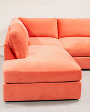 Load image into Gallery viewer, Michonne Sofa in Coral Pink