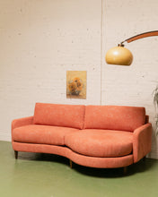 Load image into Gallery viewer, Ramona Sofa in Amadeo Tangerine