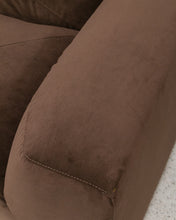 Load image into Gallery viewer, Gianna Loveseat in Chocolate Brown