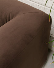 Load image into Gallery viewer, Gianna Sectional 3 Piece in Chocolate Brown