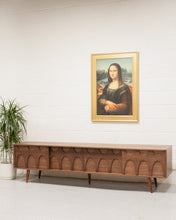 Load image into Gallery viewer, Four Panel Low Profile Scandinavian Credenza