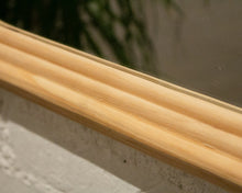 Load image into Gallery viewer, Zella Wavy Oak Wood Mirror