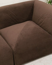 Load image into Gallery viewer, Gianna Loveseat in Chocolate Brown