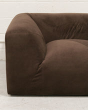 Load image into Gallery viewer, Gianna Sectional 3 Piece in Chocolate Brown
