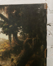 Load image into Gallery viewer, LANDSCAPE RECREATION OIL ON CANVAS painting BY MARIE MCBRIDE AFTER WINDBERG unframed