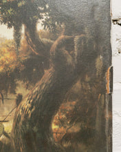 Load image into Gallery viewer, LANDSCAPE RECREATION OIL ON CANVAS painting BY MARIE MCBRIDE AFTER WINDBERG unframed