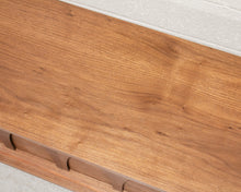 Load image into Gallery viewer, Four Panel Low Profile Scandinavian Credenza