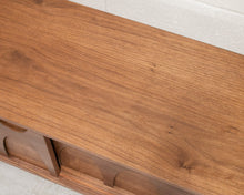 Load image into Gallery viewer, Four Panel Low Profile Scandinavian Credenza