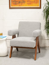 Load image into Gallery viewer, Grey Lena Armchair
