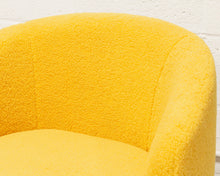 Load image into Gallery viewer, Aria Chair in Mustard Nubby