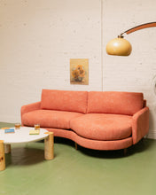 Load image into Gallery viewer, Ramona Sofa in Amadeo Tangerine