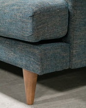Load image into Gallery viewer, Elisa Blue Sectional Sofa with Chaise left facing