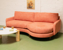 Load image into Gallery viewer, Ramona Sofa in Amadeo Tangerine